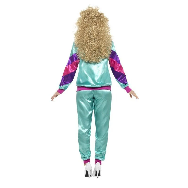 80s Height of Fashion Shell Suit Costume, Female - Image 3