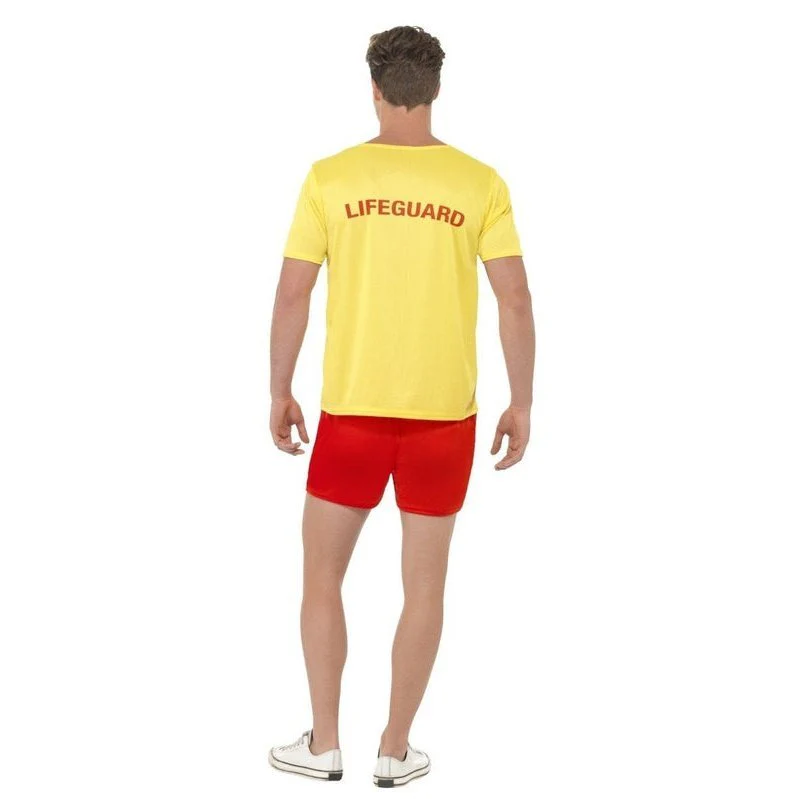 Baywatch Mens Beach Costume - Image 3