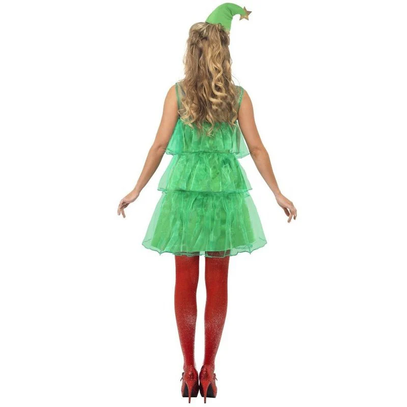 Christmas Tree Costume with Dress & Hat - Image 3