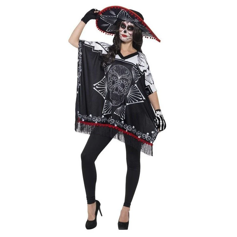 Day of the Dead Bandit Costume - Image 4