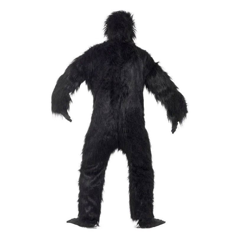 Deluxe Gorilla Costume Black - Image 3