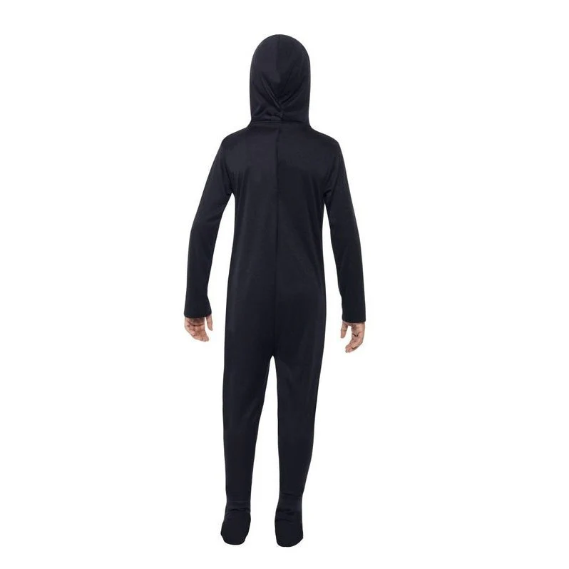 Skeleton Kids Costume, All in One - Image 3